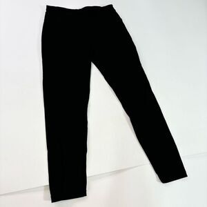 Sweaty Betty Jeans Womens Black Small Mid-Rise Straight-Leg The Power Grunge